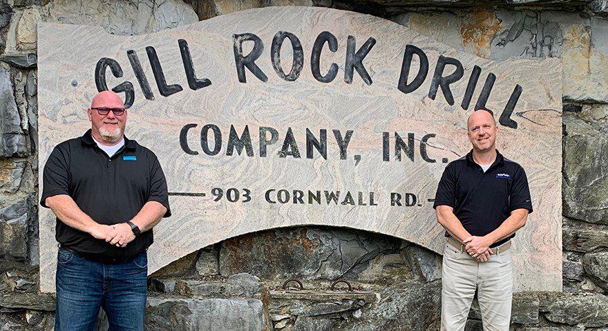 Gill Rock Drill 为新泽西州以及马里兰州、弗吉尼亚州和宾夕法尼亚州东部的县指定了山特维克采矿和岩石技术繁荣钻探的新分销商